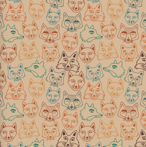 Timberline by Jessica Swift for Art Gallery Fabrics - Hello Fox Oak