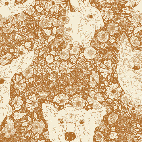 The Open Road by Art Gallery Fabrics- Wandering with Doe
