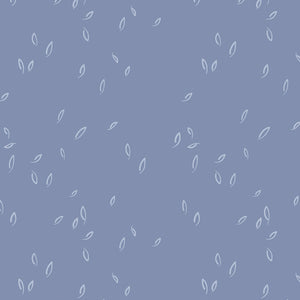 Trouvaille by Art Galley Fabrics- Dancing Leaves Lilac (sold in 25cm  (10") increments)