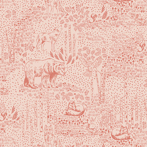 Woodland Keeper by Art Gallery Fabrics - Awaken Forest Rose