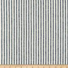 Robert Kaufman Essex Linen- Black Stripes