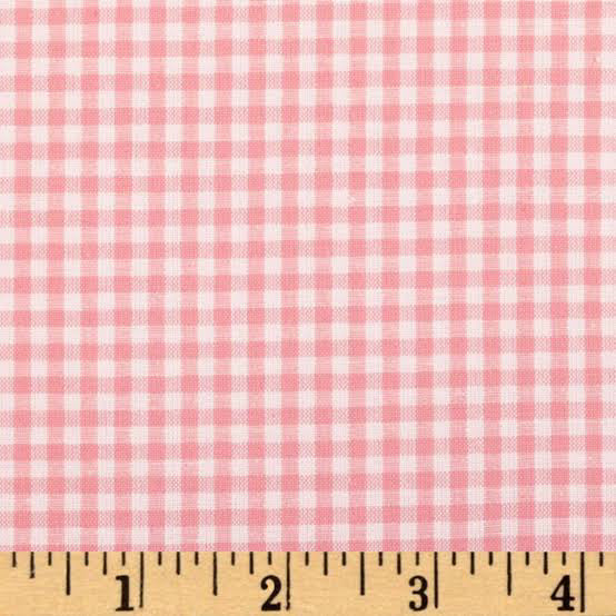 Robert Kaufman Carolina Gingham in Pink (1/8" checks)