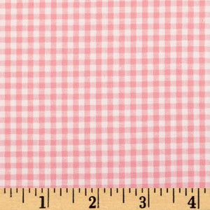 Robert Kaufman Carolina Gingham in Pink (1/8" checks)