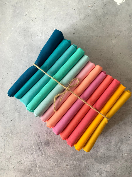 Over the rainbow - Curated 12 Fat Quarter Bundle