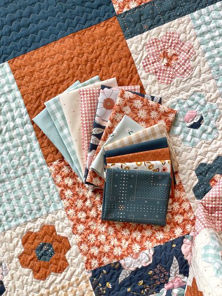 Liza Taylor Handmade’s ‘Cottonwoods Quilt’ fabric bundle kit - throw size