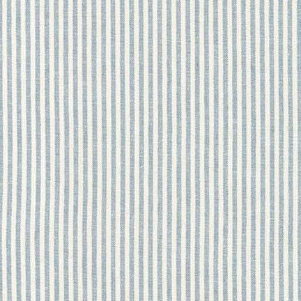 Robert Kaufman Essex Linen- Chambray Stripes