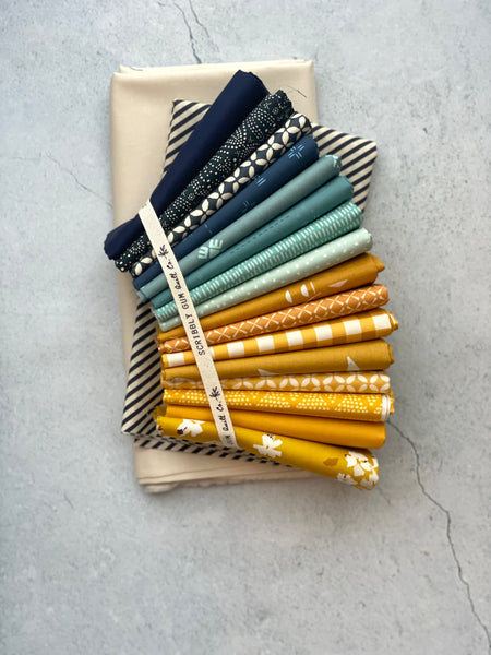 Modernly Morgan 'Little Lights Quilt' fabric bundle kit - rectangle throw size