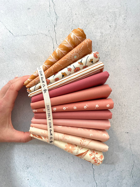 A Crumpet During Plum Season - Curated 12 Fat Quarter Bundle