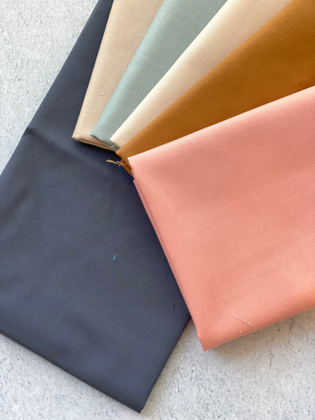 Lo and Behold Stichery's fabric bundle kit - ‘Deco Quilt’ throw size  (Bella, Devonstone)