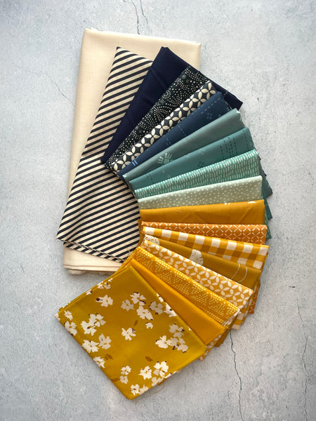 Modernly Morgan 'Little Lights Quilt' fabric bundle kit - rectangle throw size
