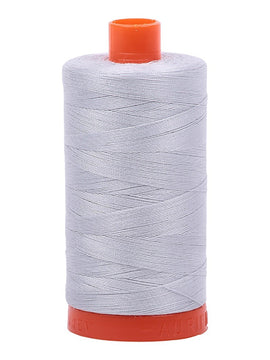 Aurifil thread - 50wt Mako 1300m spool - Dove (2600)