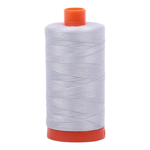 Aurifil thread - 50wt Mako 1300m spool - Dove (2600)