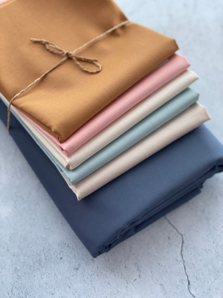 Lo and Behold Stichery's fabric bundle kit - ‘Deco Quilt’ throw size  (Bella, Devonstone)