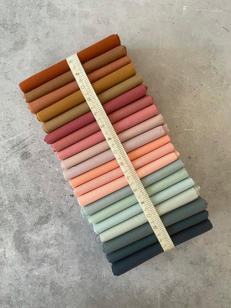 Curated Fat Quarter Bundle- “Dashing Dubrovnik” 20 Fat Quarters (100% cotton)